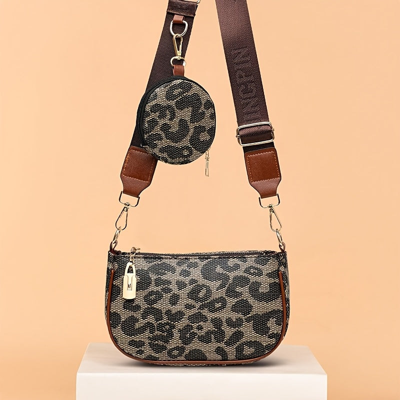 Luna Print Crossbody Bag — Lightweight Everyday Bag
