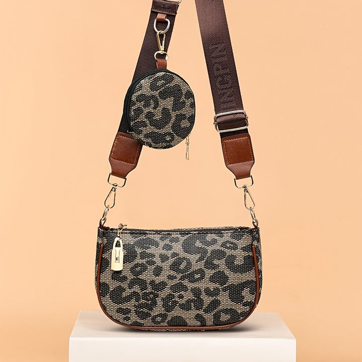 Luna Print Crossbody Bag — Lightweight Everyday Bag