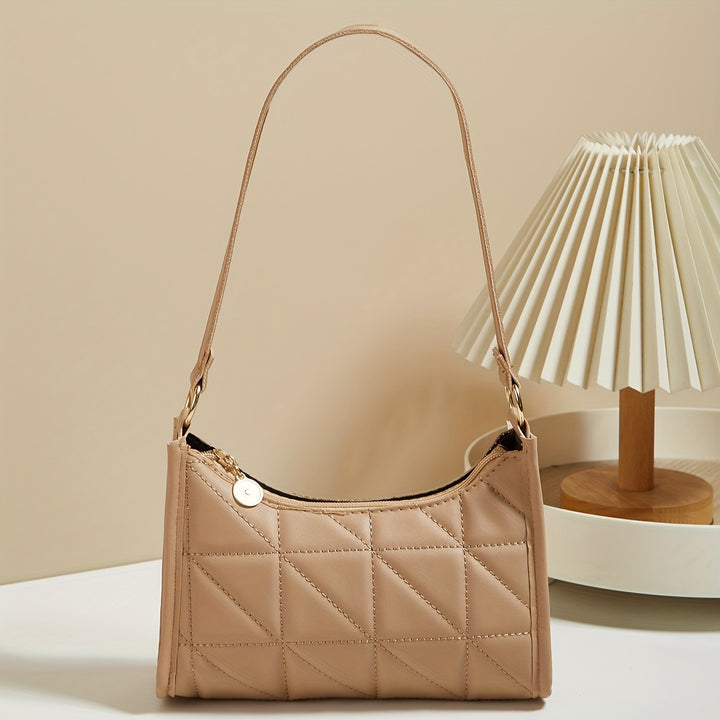 Embroidered Crescent Bag — Artisan Detail Shoulder Bag