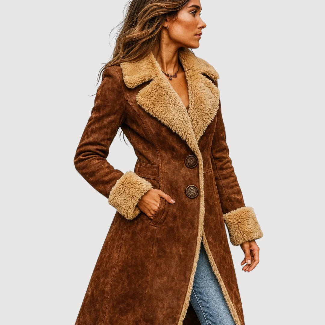 The Ara Shearling Coat