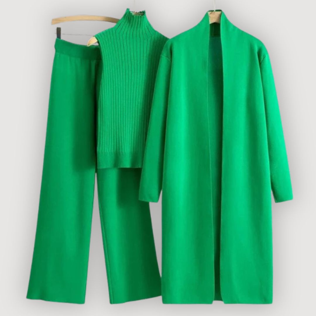 Elena Knit Lounge Set — Soft Two-Piece Loungewear