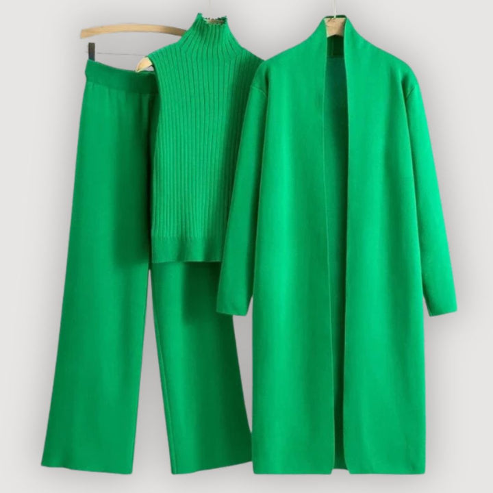 Elena Knit Lounge Set — Soft Two-Piece Loungewear