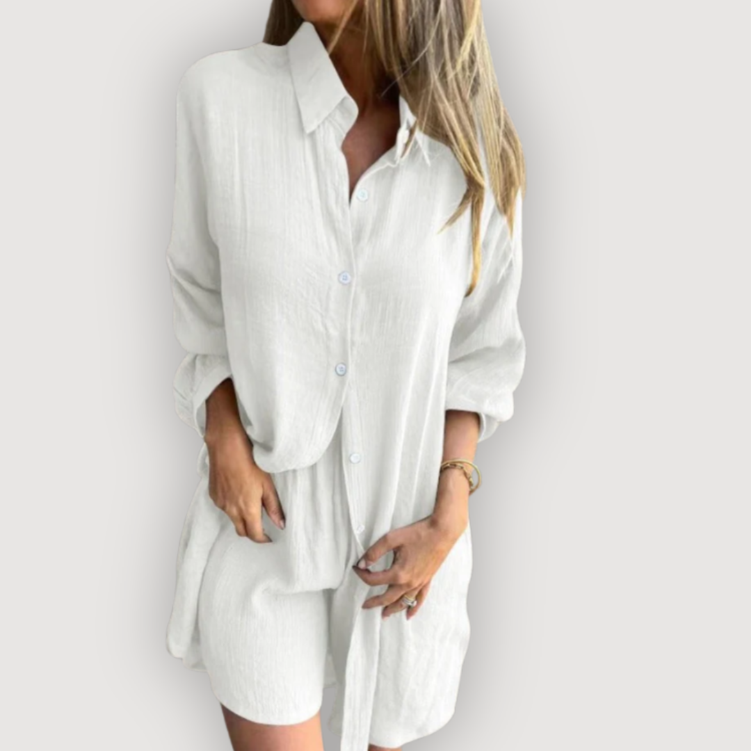 The Danielle Linen Set