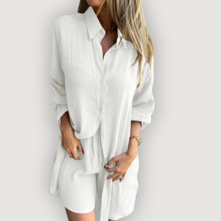 The Danielle Linen Set