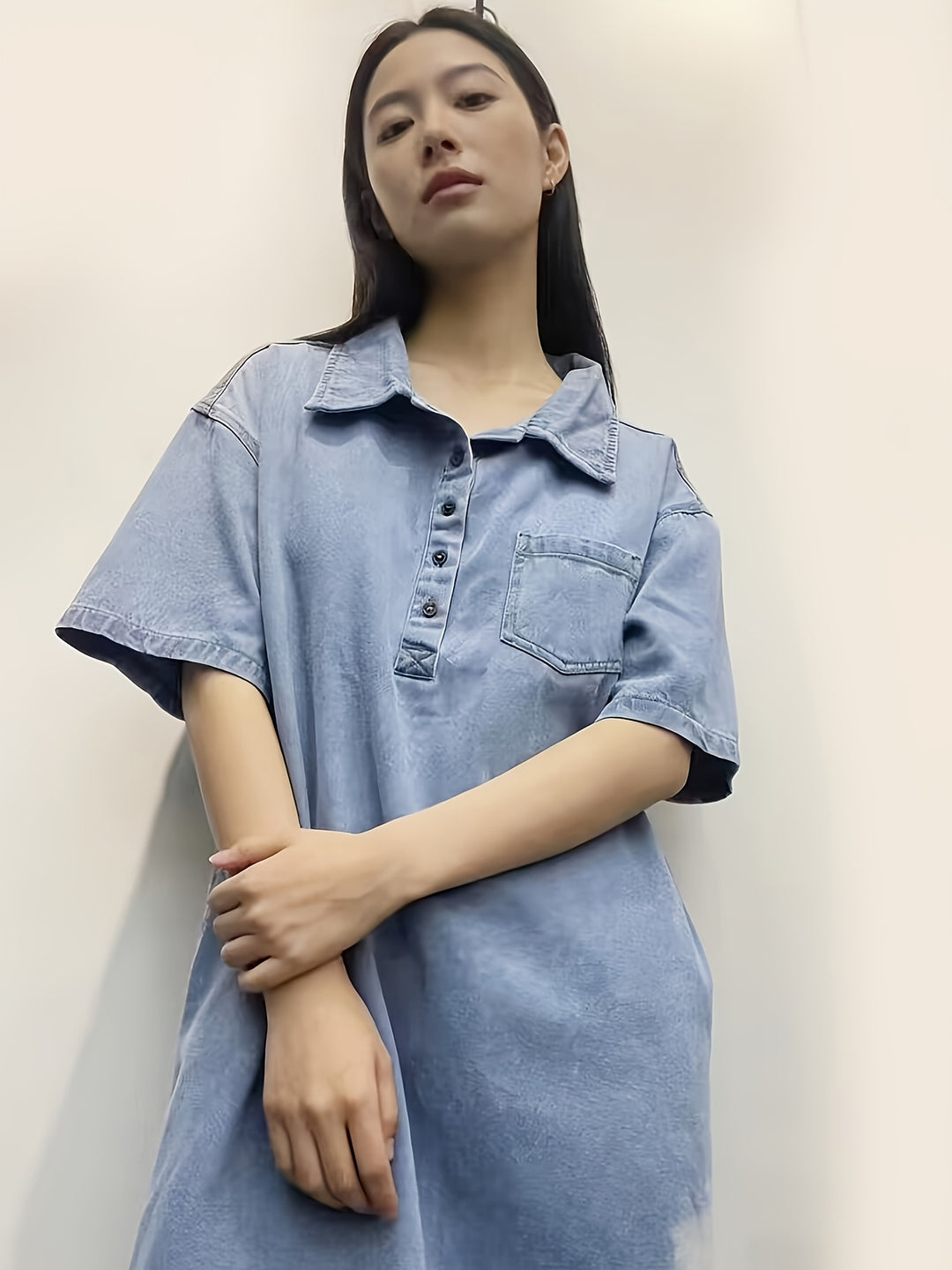 The Denim Shirt Dress