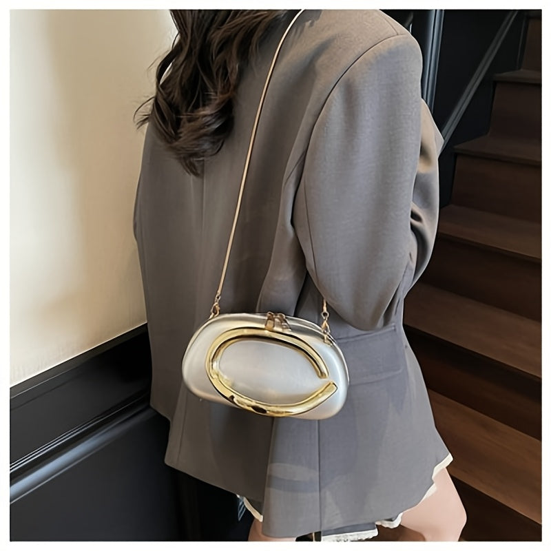 Selena Vintage Chain Bag – Elegant & Versatile Shoulder Clutch