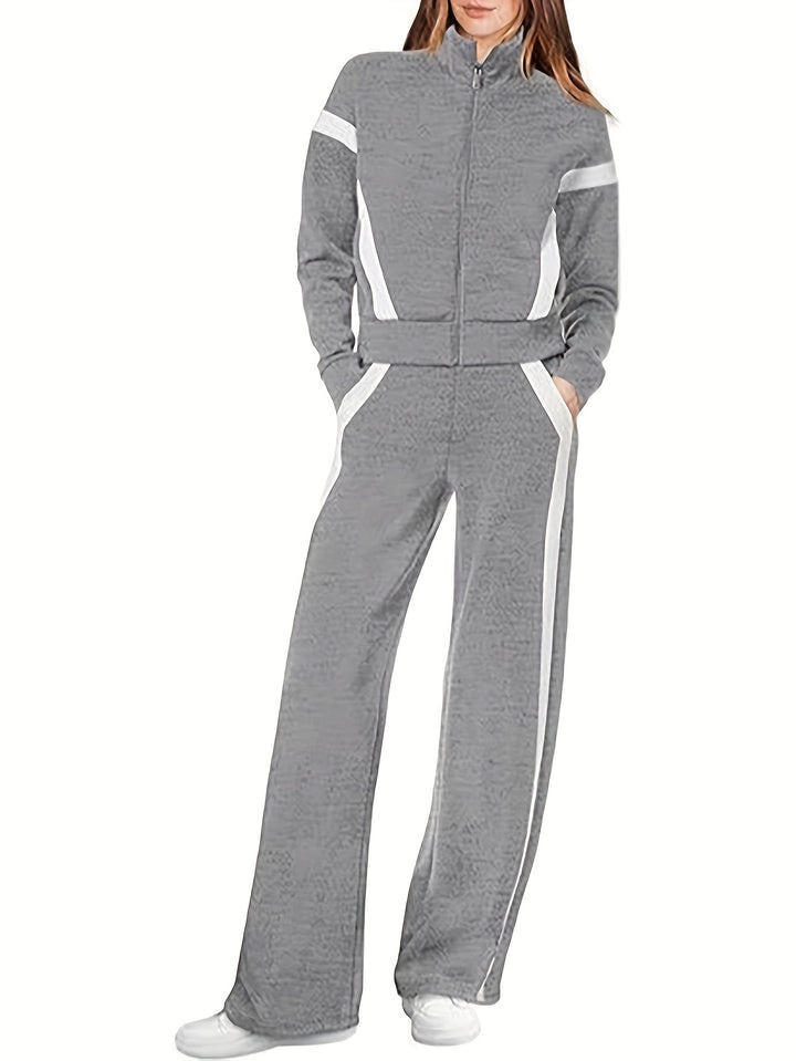 The Mara Stripe Lounge Set
