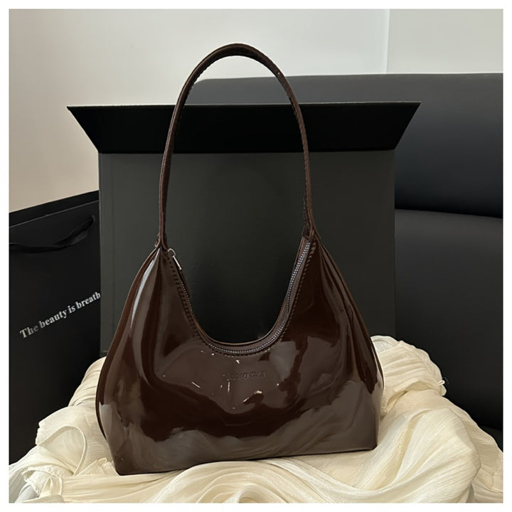 Burgundy Vintage French Shoulder Bag – Chic & Versatile