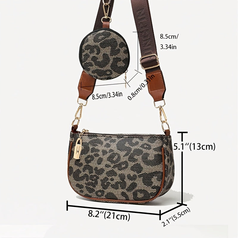 Luna Print Crossbody Bag — Lightweight Everyday Bag