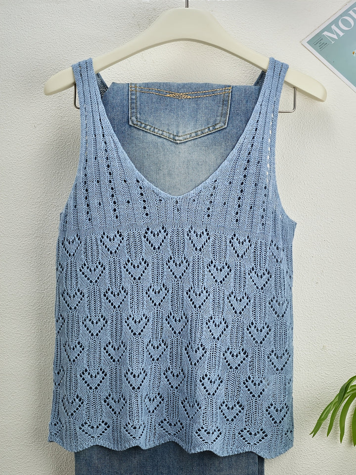 The Vintage French Linen Vest