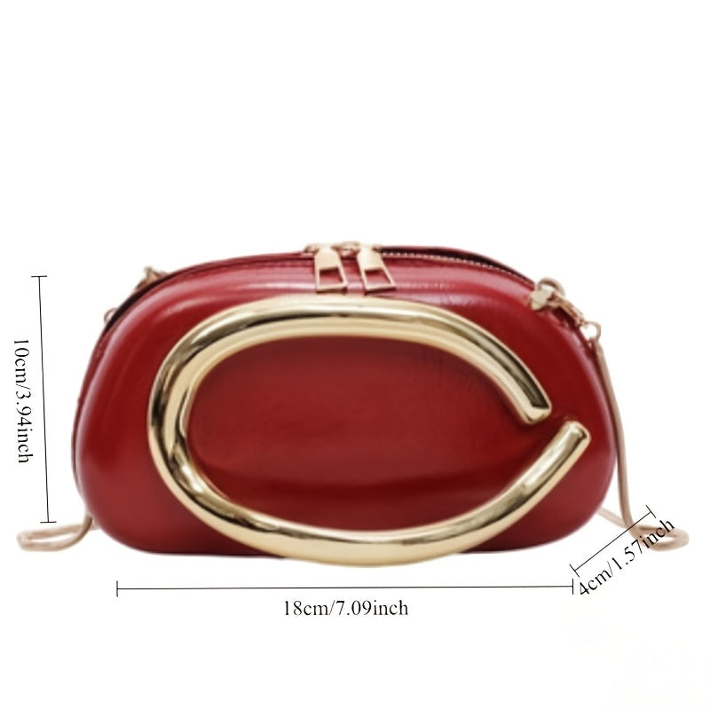 Selena Vintage Chain Bag – Elegant & Versatile Shoulder Clutch