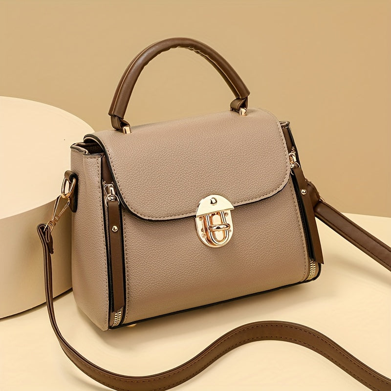 Autumn Lock Closure Handbag