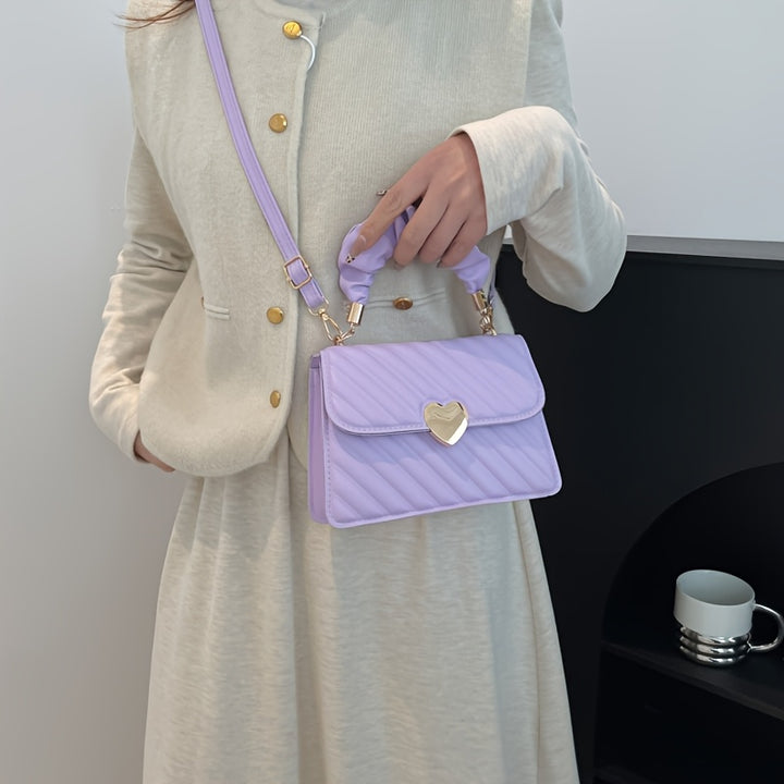 Heart Embossed Jelly Bag