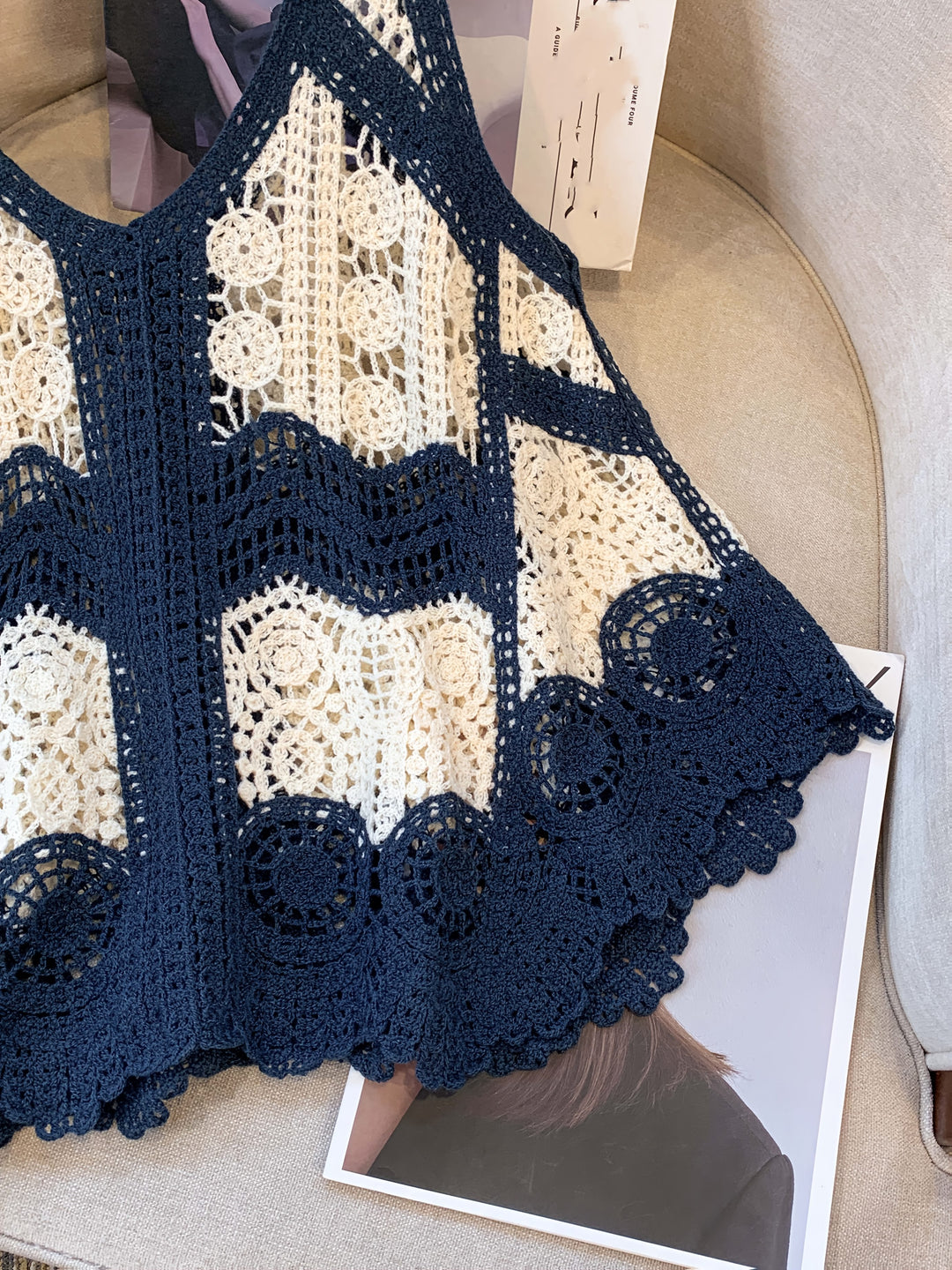 The Boho Floral Cut-Out Camisole