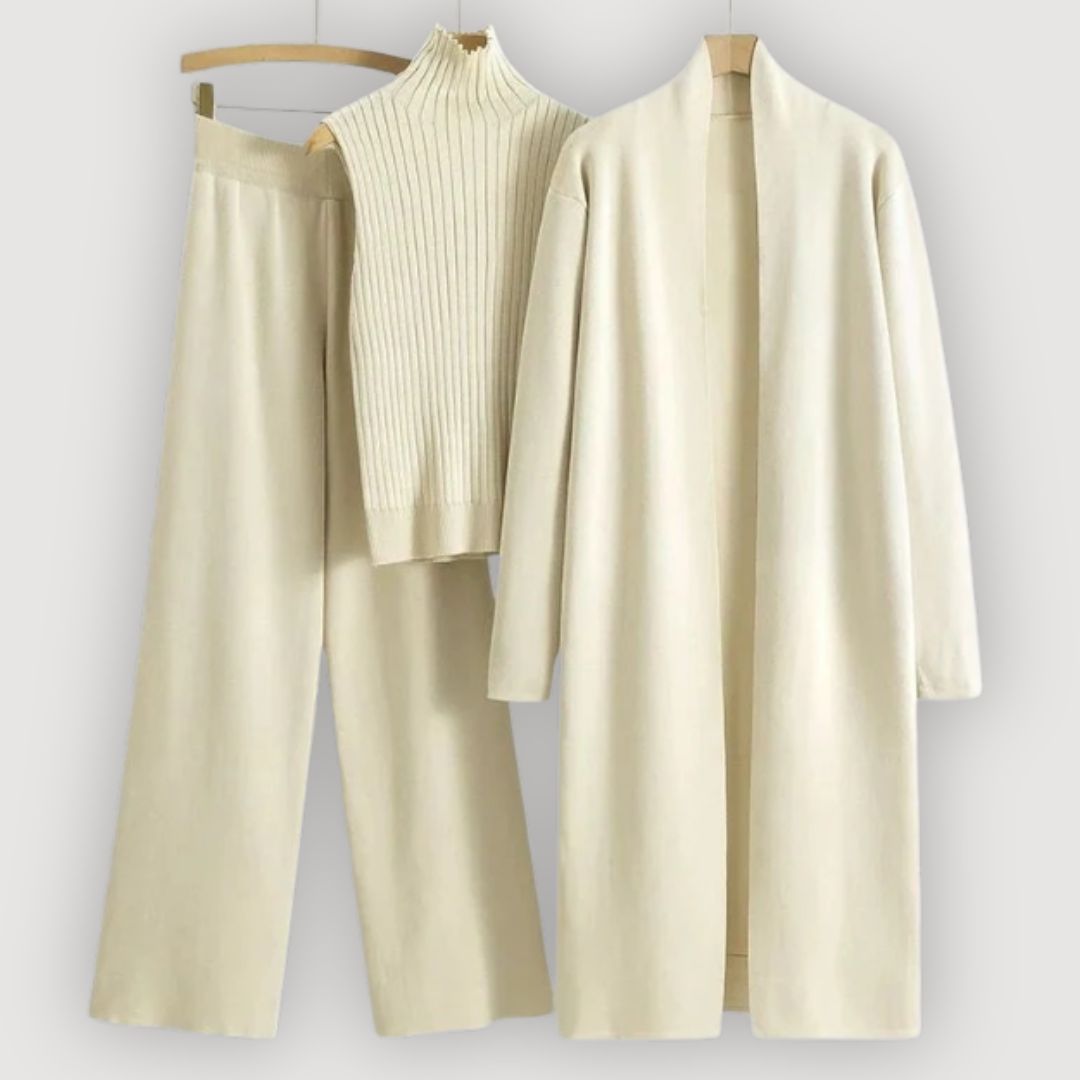 Elena Knit Lounge Set — Soft Two-Piece Loungewear