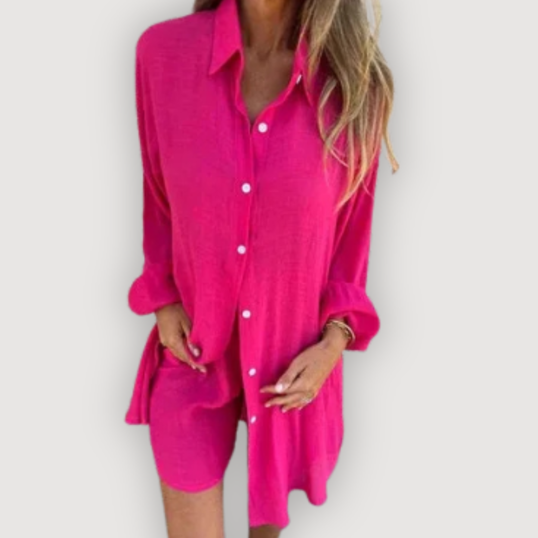 The Danielle Linen Set