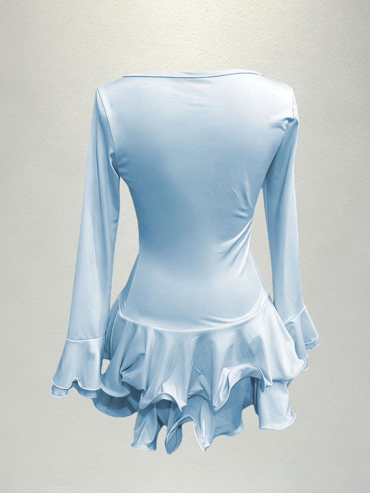 Plunge V-Neck Dress — Elegant Statement Dress
