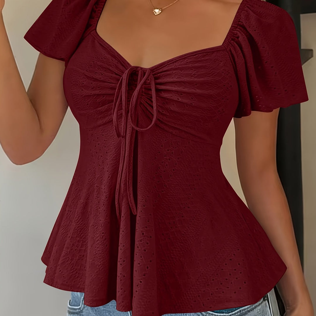 The Y2K V-Neck Top