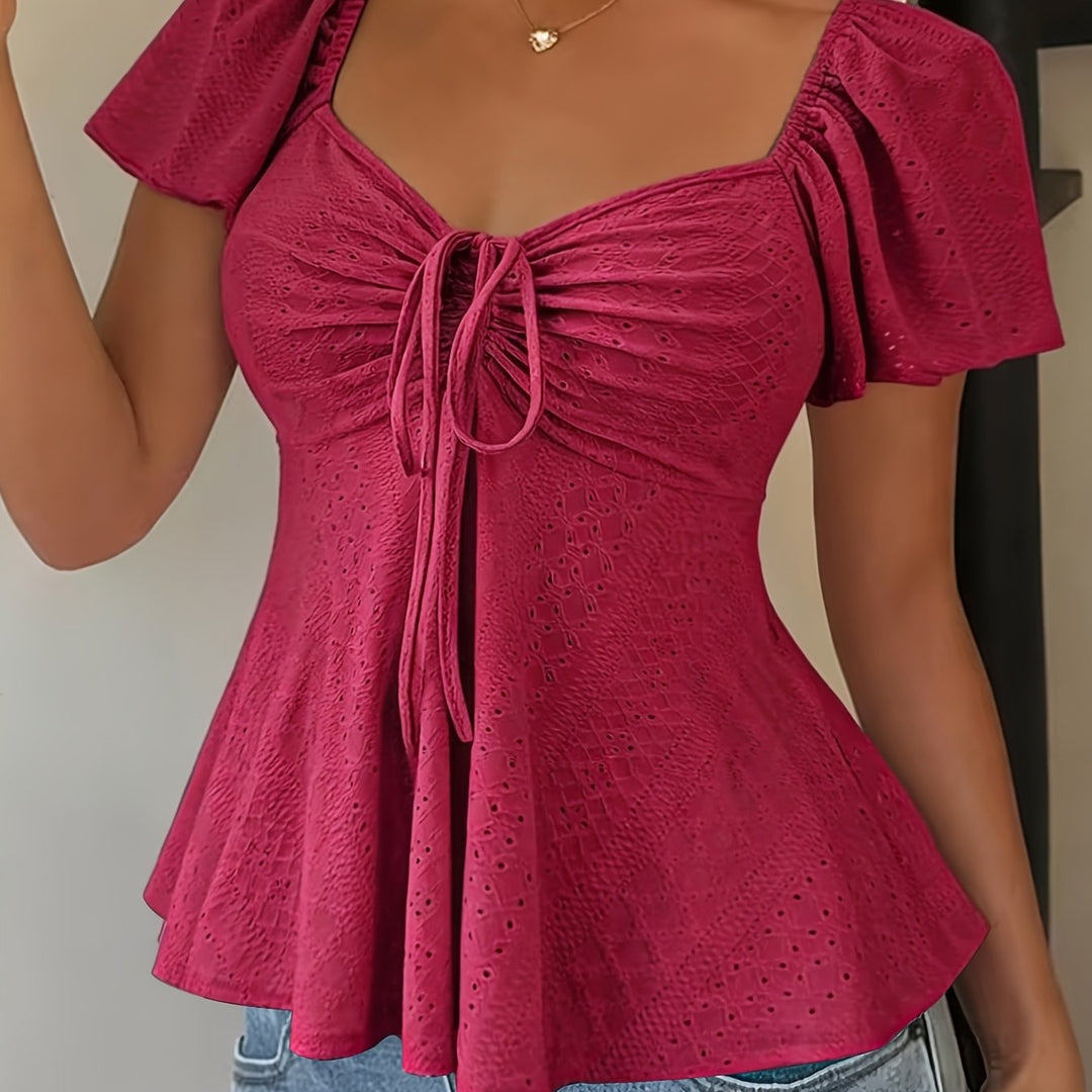 The Y2K V-Neck Top