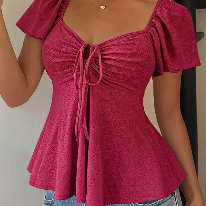 The Y2K V-Neck Top