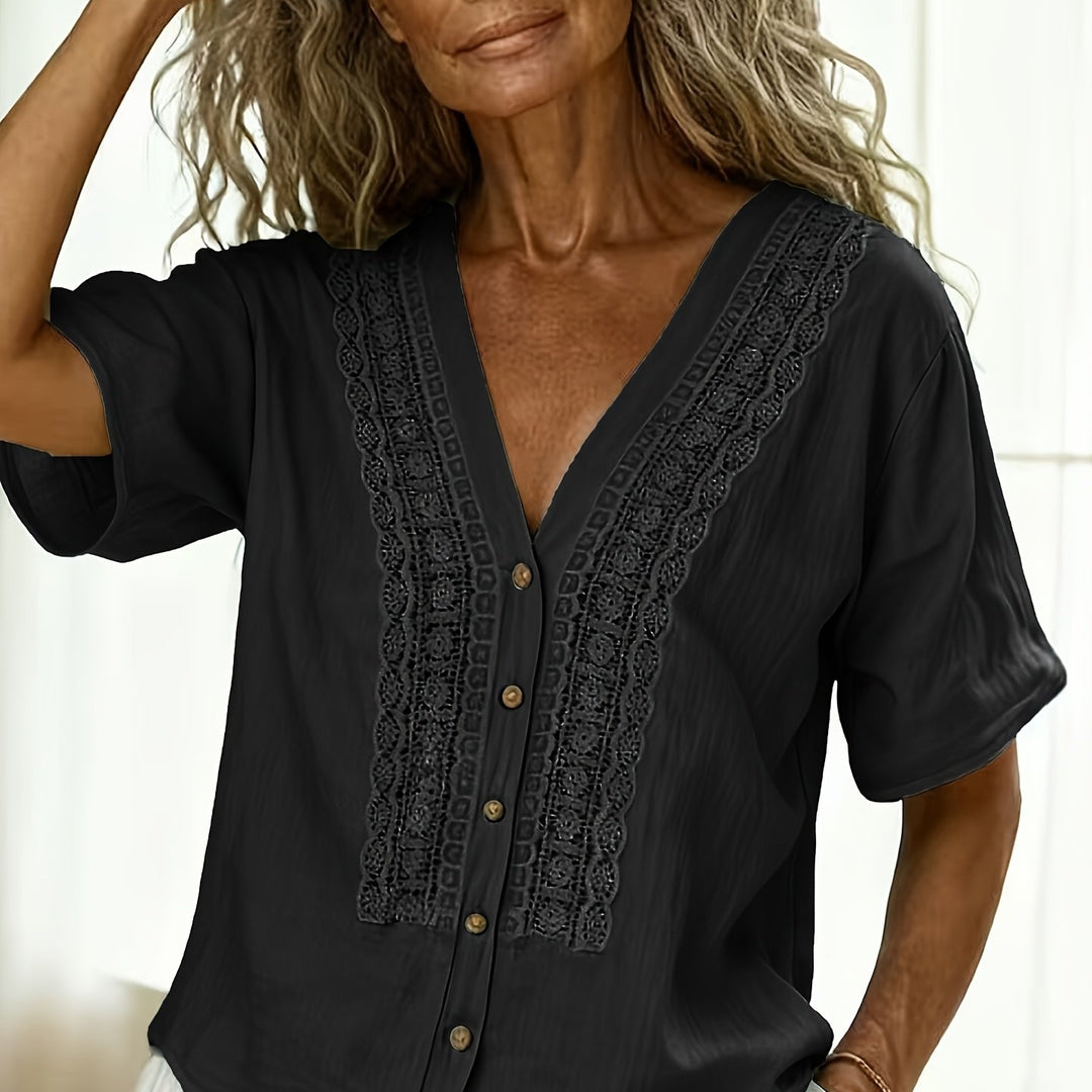 The Textured Short Sleeve Shirt