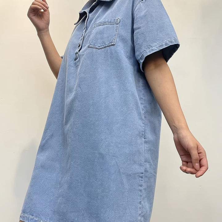 The Denim Shirt Dress