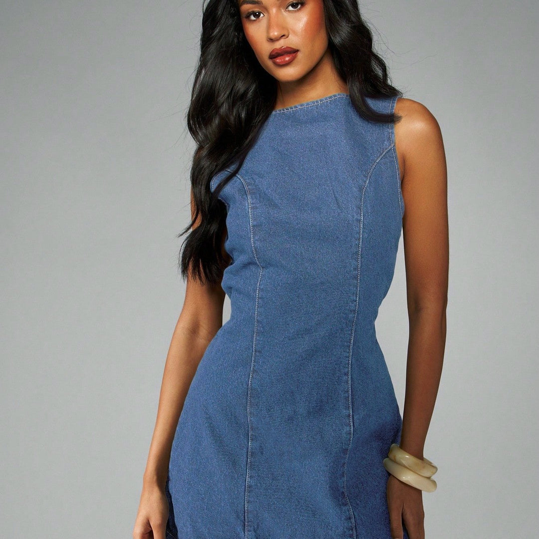 The Vintage Denim Dress