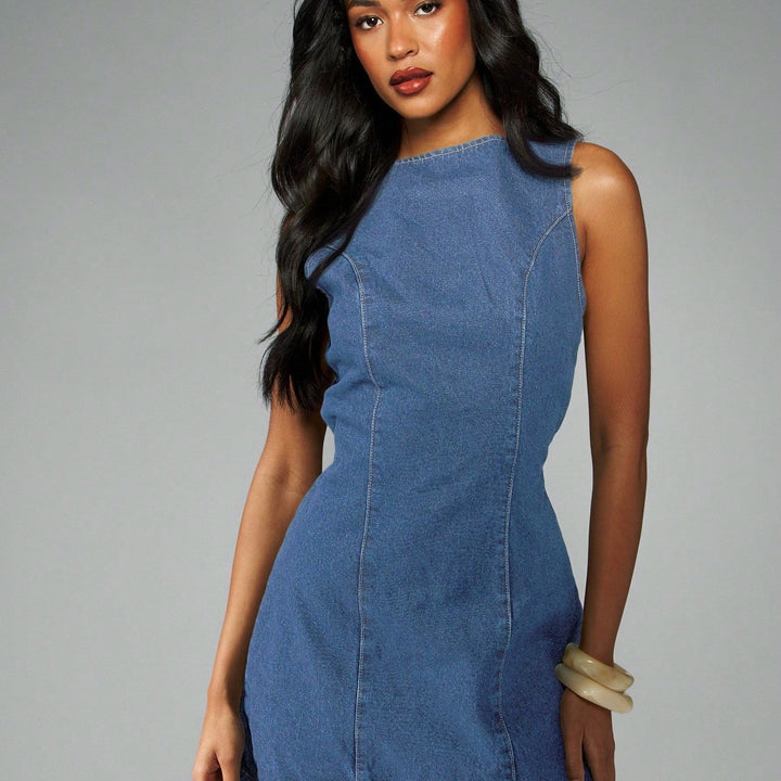 The Vintage Denim Dress