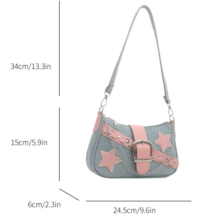Stella Star Nylon Shoulder Bag – Sweet & Versatile