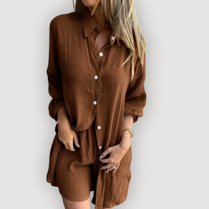 The Danielle Linen Set
