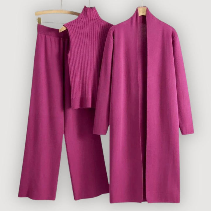 Elena Knit Lounge Set — Soft Two-Piece Loungewear