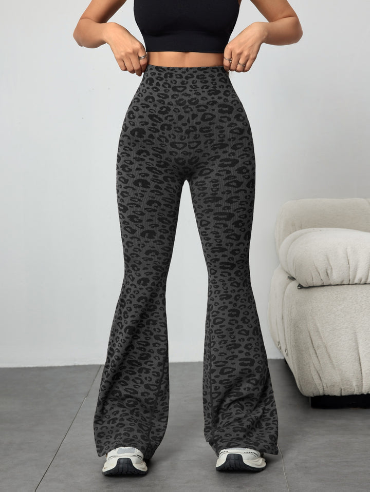 The Leopard Print Flare Legging