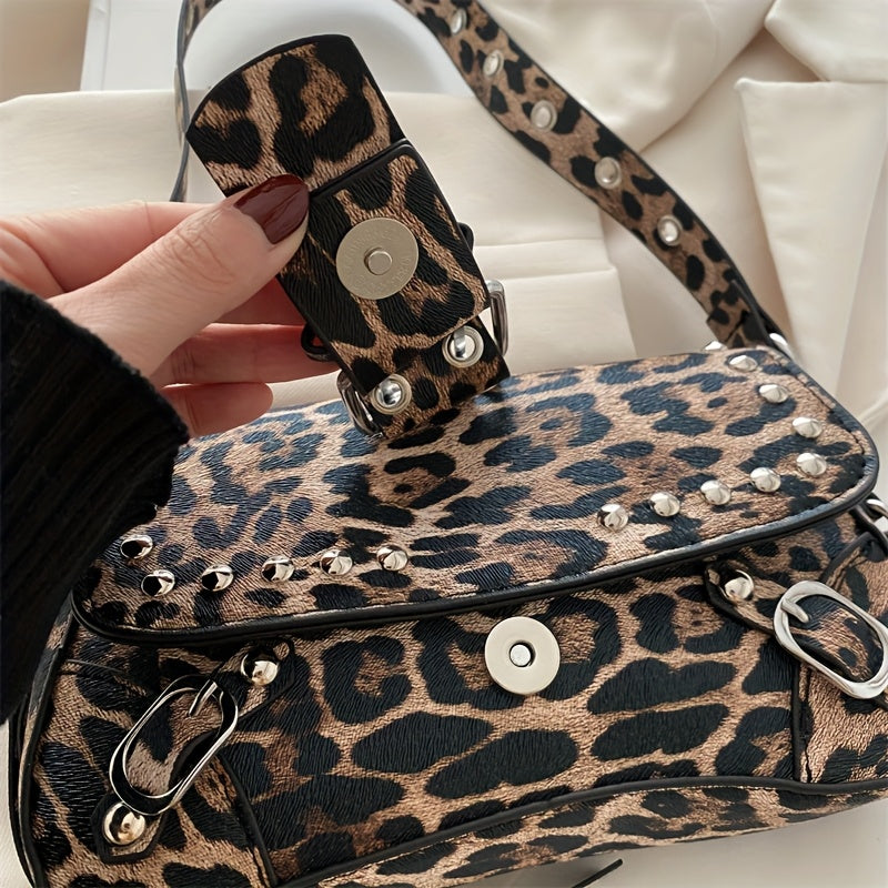 Raven Punk Motorcycle Shoulder Bag – Stylish & Versatile