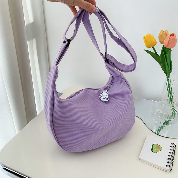 Kawaii Crescent Crossbody Bag