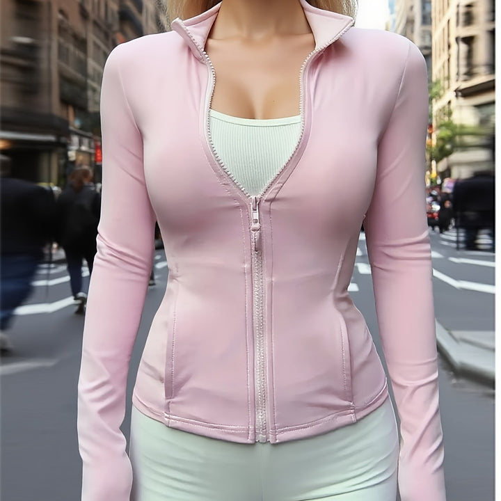 The Zip-Up Cropped Jacket