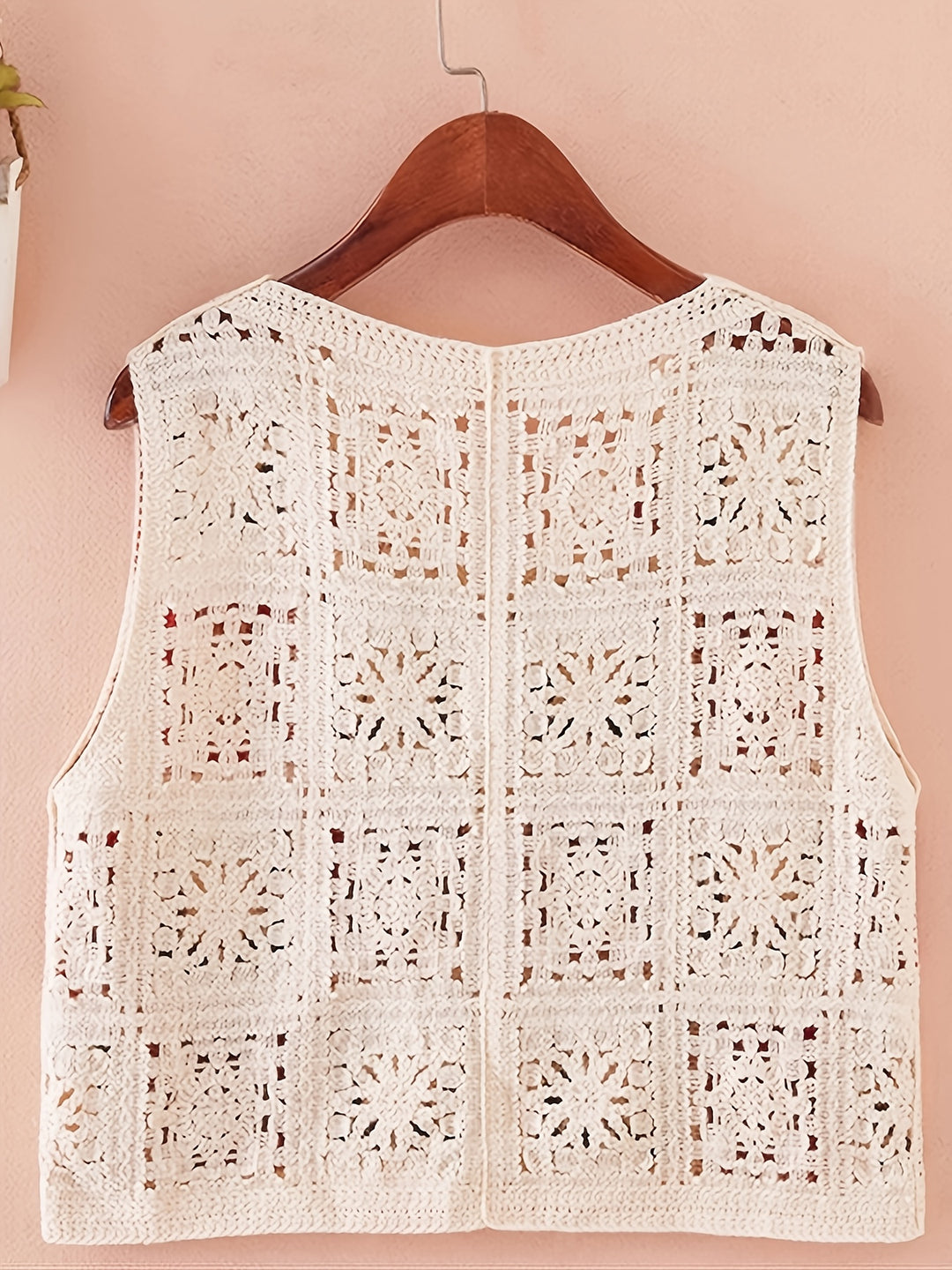 The Embroidered V-Neck Folk Vest