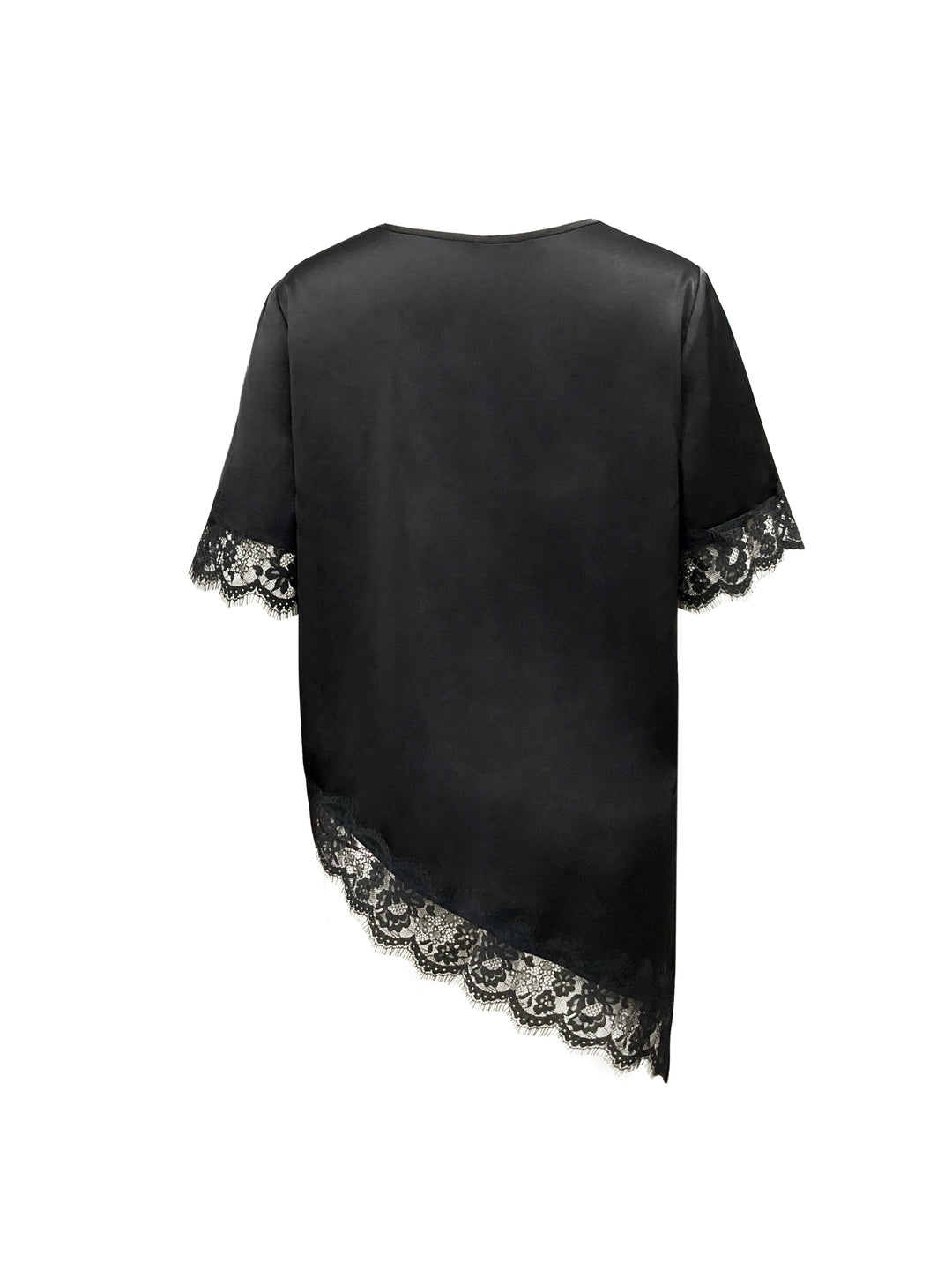 The Asymmetric Lace Top