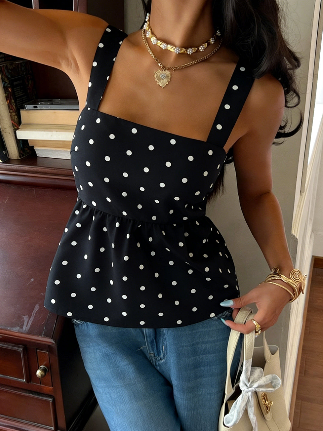 The Retro Strapless Top