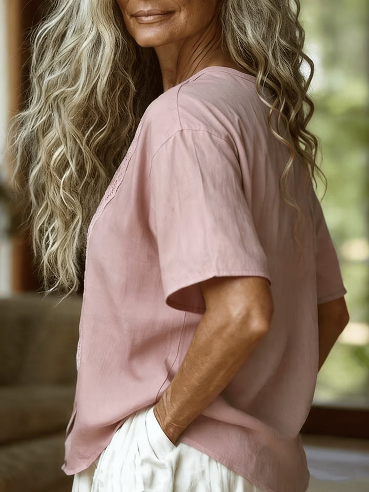 The Textured Short Sleeve Shirt