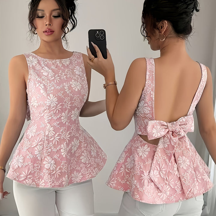 The Weekend Bow Blouse
