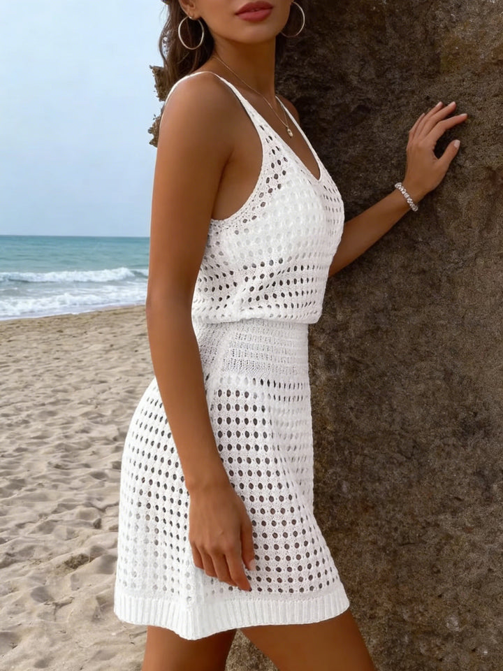 The Hollow Swimsuit Cover-Up Shirt