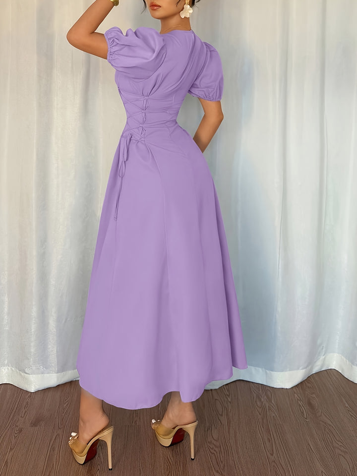 The Solina Drawstring Dress