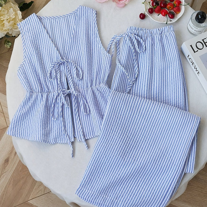 The Elegant Crew Neck Set