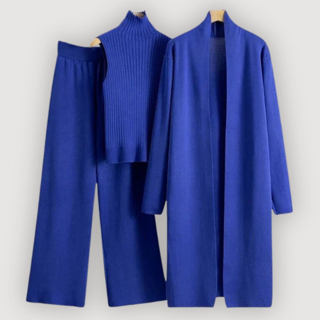 Elena Knit Lounge Set — Soft Two-Piece Loungewear