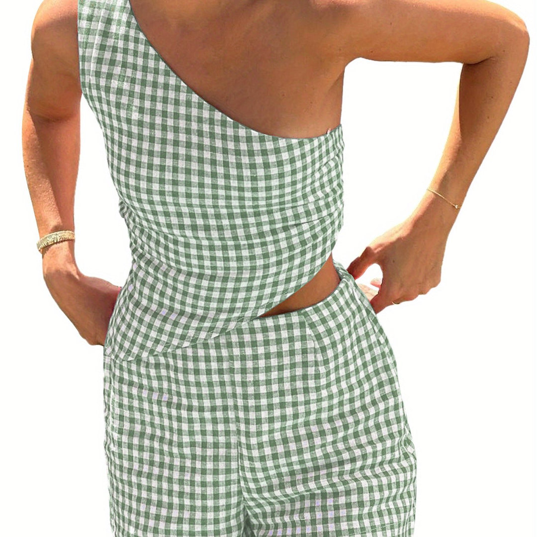 The One-Shoulder Two-Piece