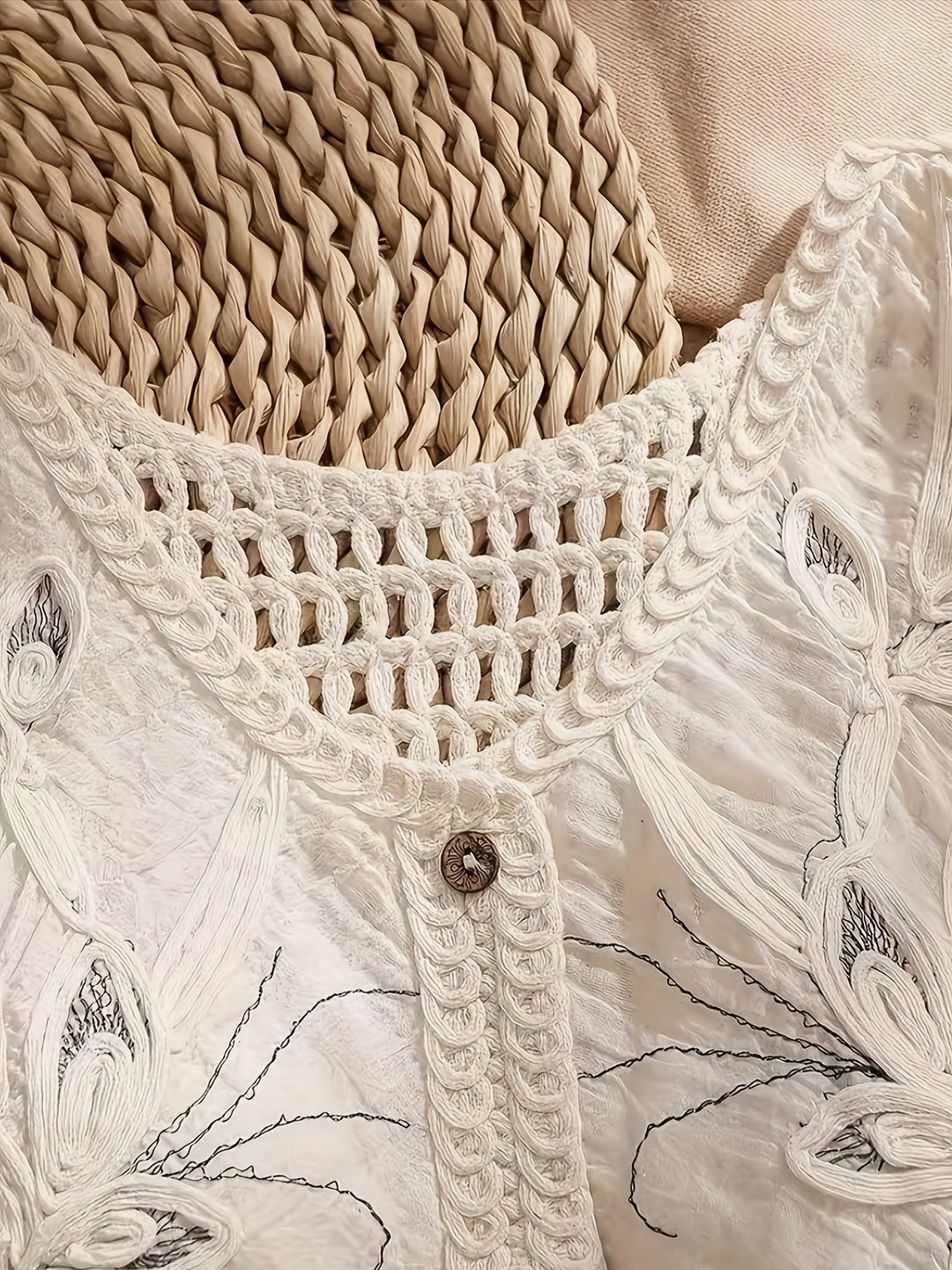 The Boho Floral Vest