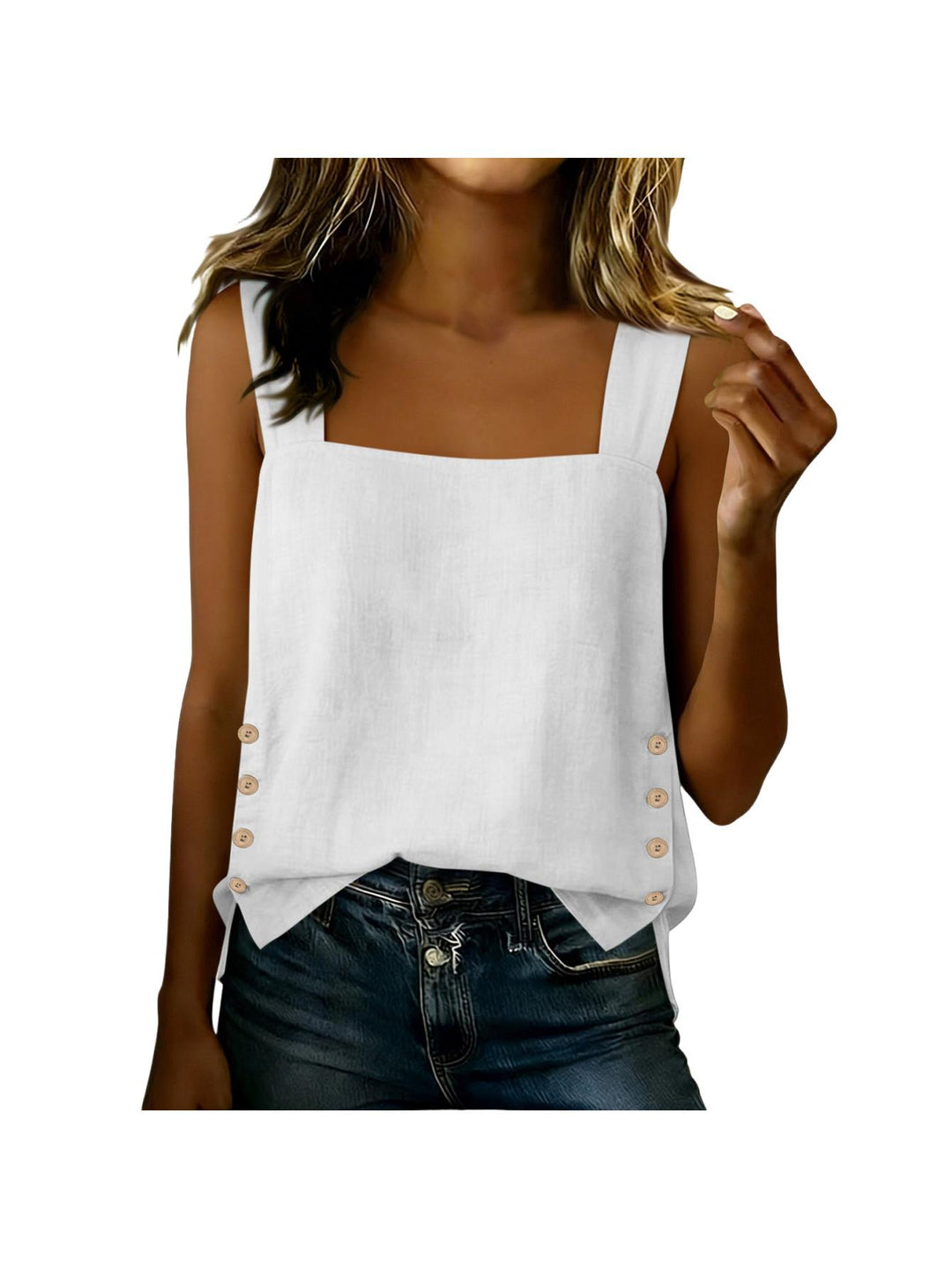 The Linen Tank Top