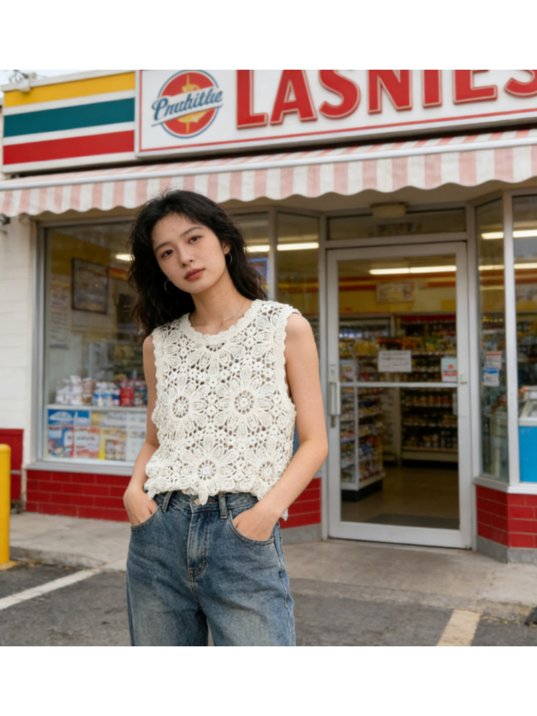 The Open-Front Crop Vest