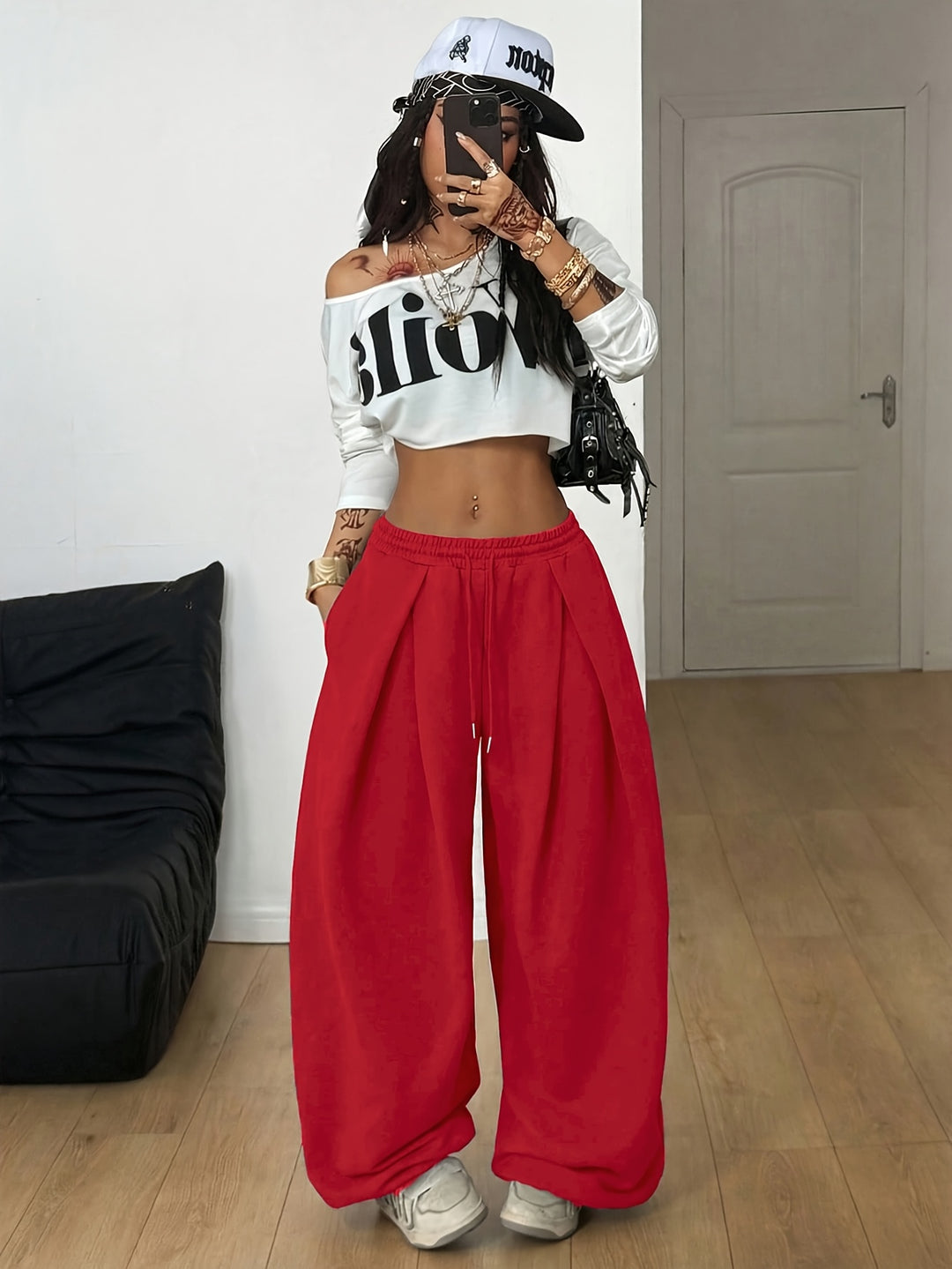 The Relaxed Drawstring Lounge Pant