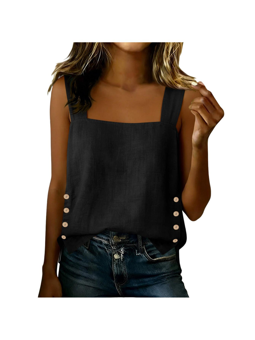 The Linen Tank Top